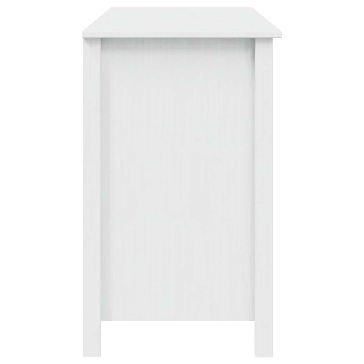 Skrivebord med Skuffer HILL Hvid 100 x 45 x 74 cm