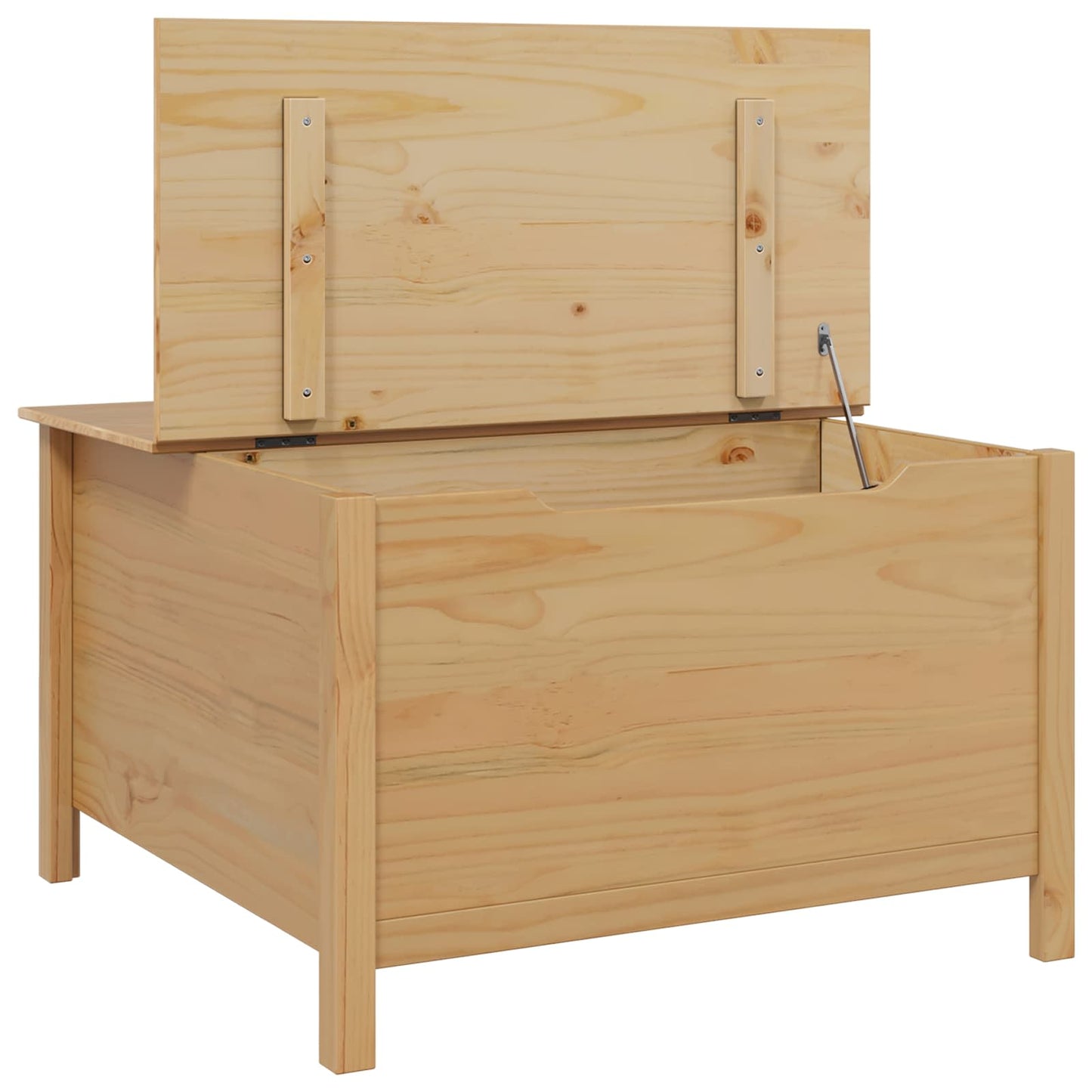 Sofabord HILL Honningbrun 79,5 x 79,5 x 49 cm Massivt fyrretræ