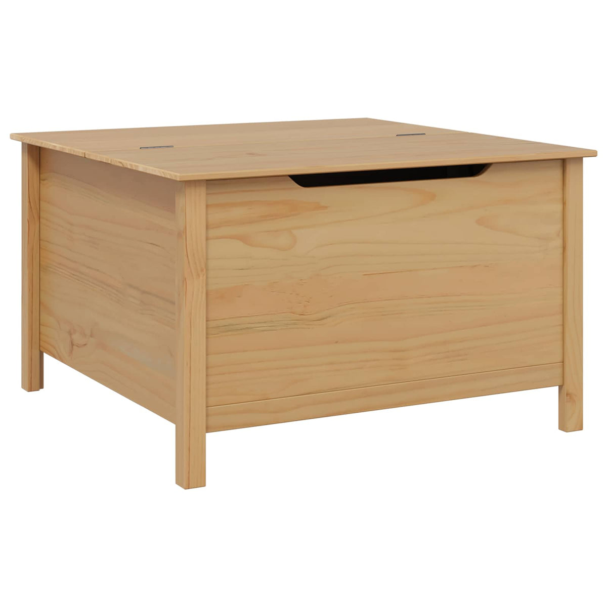 Sofabord HILL Honningbrun 79,5 x 79,5 x 49 cm Massivt fyrretræ