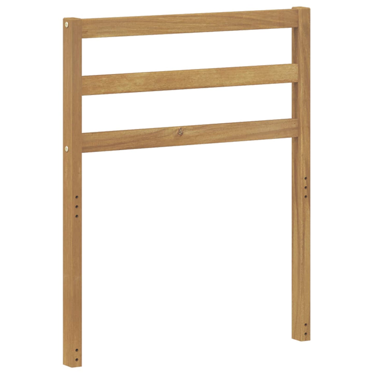 Rygstøtte Modul Hvid 59 x 4 x 73 cm Massivt Akacietræ