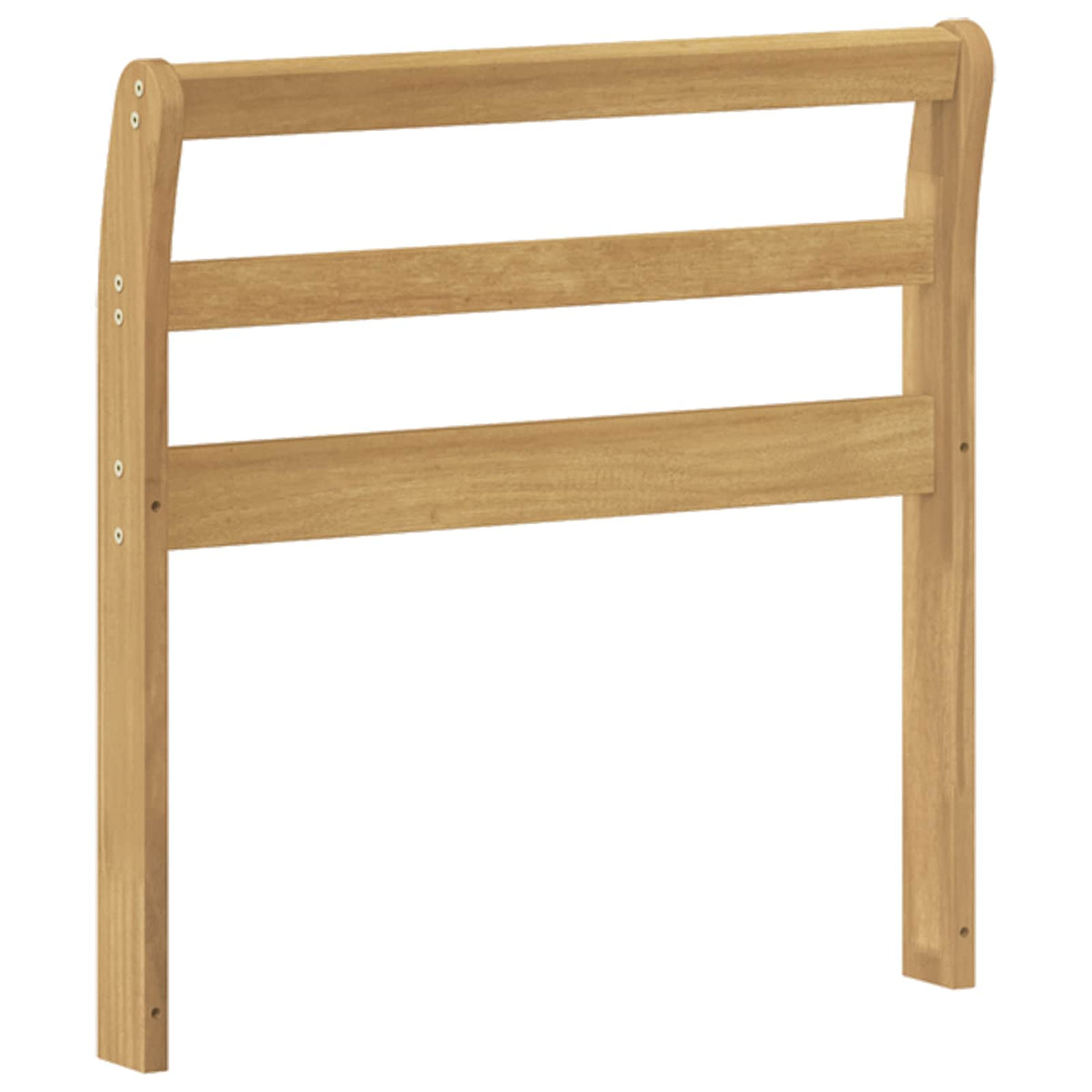Armlænsmodul 2 stk. Hvid 58,5 x 8,5 x 60 cm Massivt Akacietræ