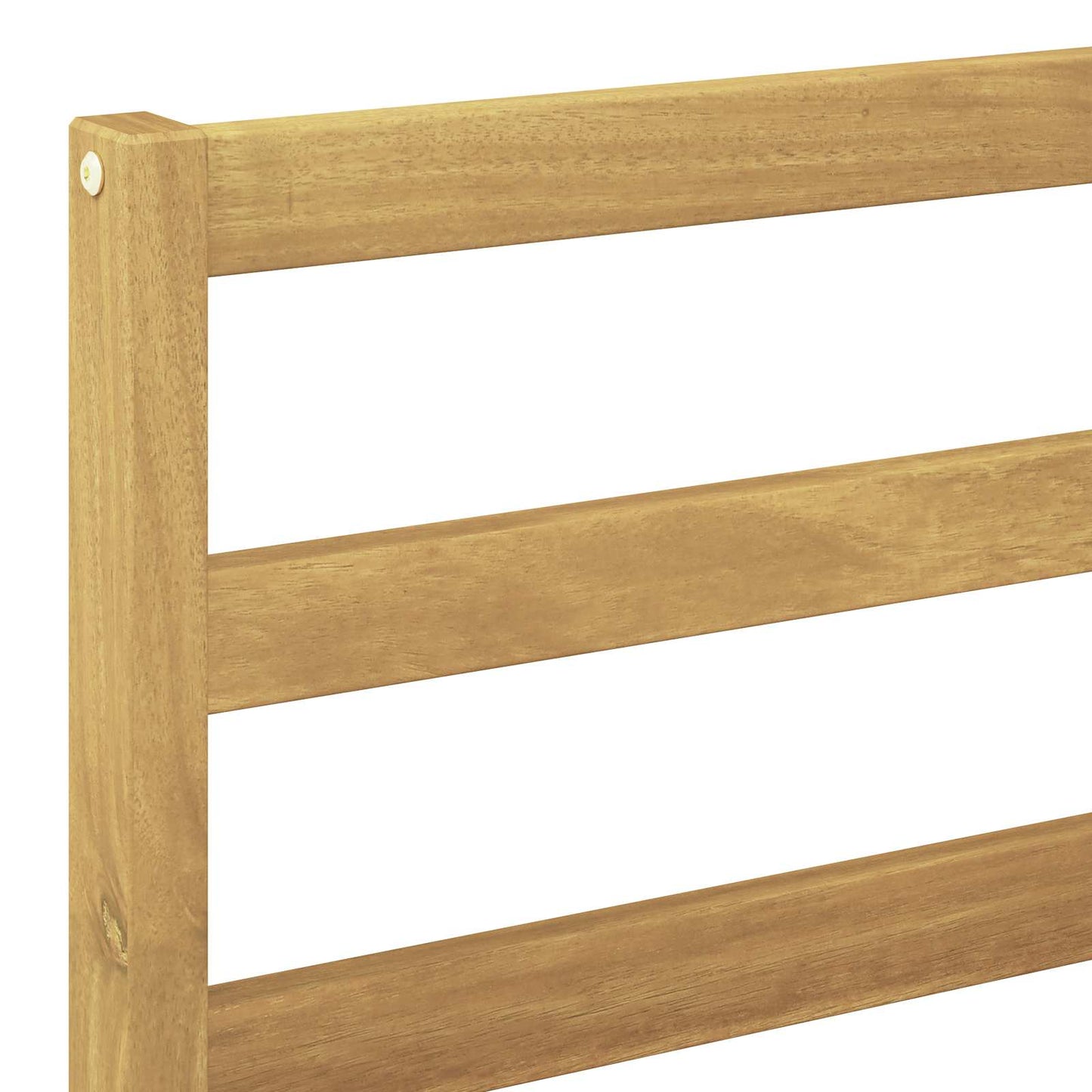 2 Stk Udendørs puf Polyester Hvid