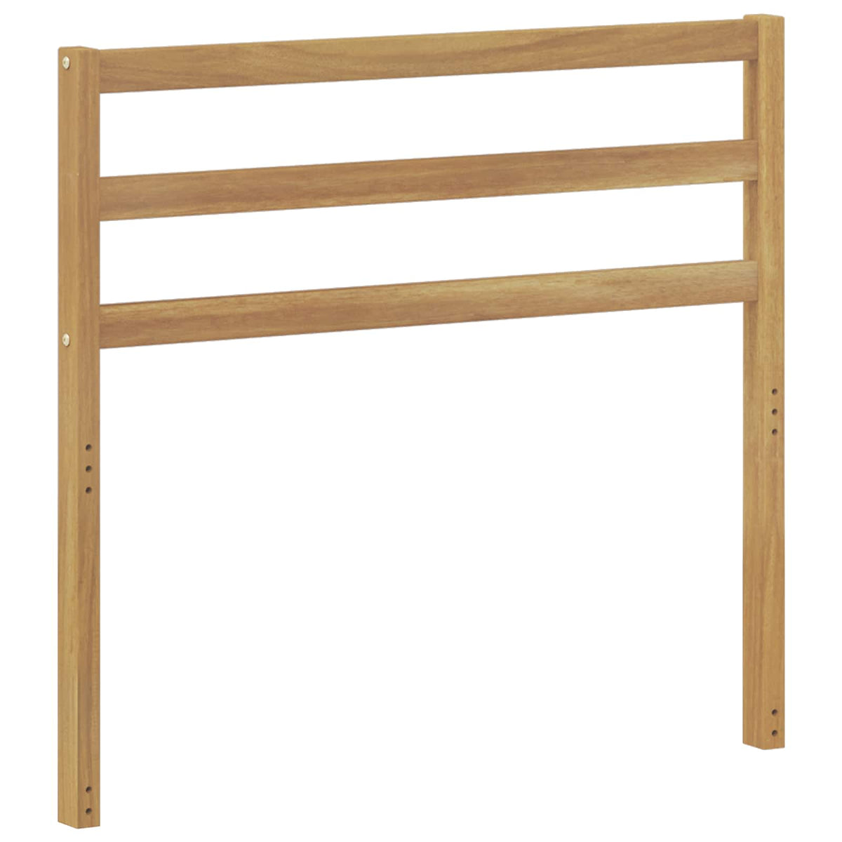 Rygstøtte Modul Hvid 79 x 4 x 73 cm Massivt Akacietræ