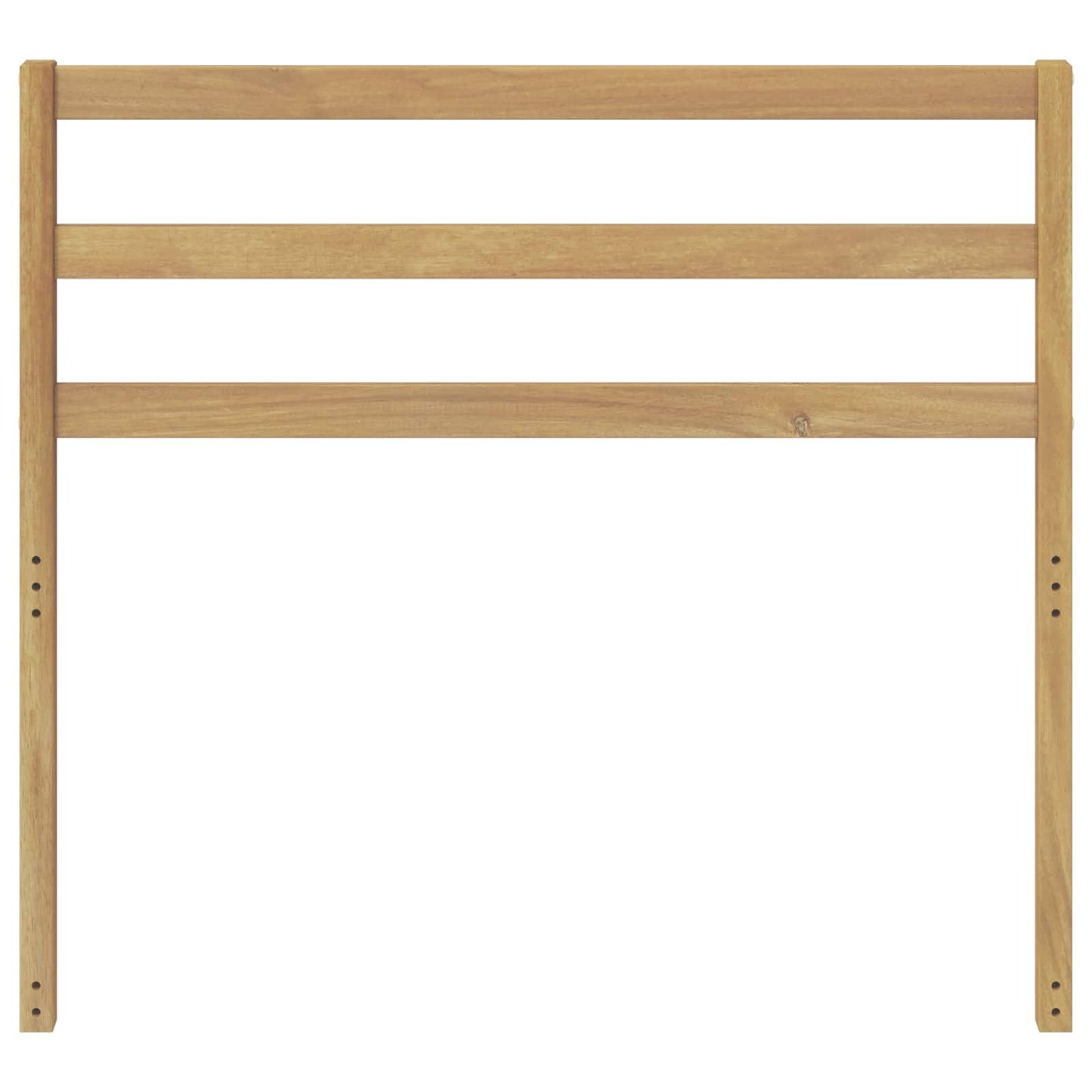 Rygstøtte Modul Hvid 79 x 4 x 73 cm Massivt Akacietræ