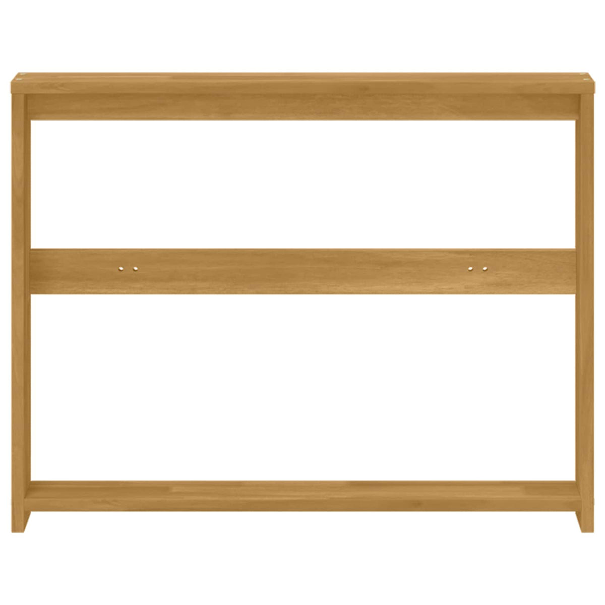Armlænsmodul 2 stk. Hvid 78,5 x 10 x 61 cm Massivt Akacietræ