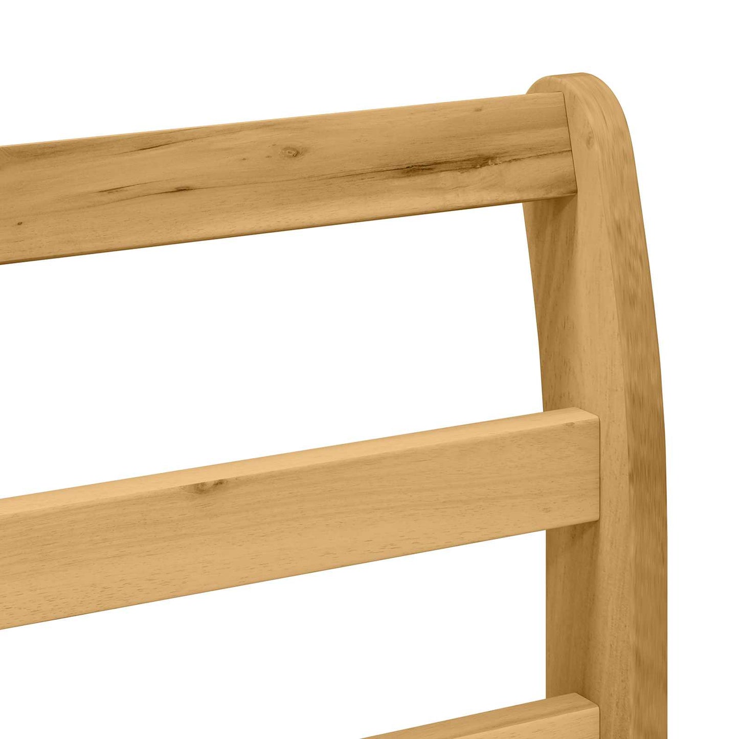 Armlænsmodul 2 stk. Hvid 78,5 x 8,5 x 60 cm Massivt Akacietræ