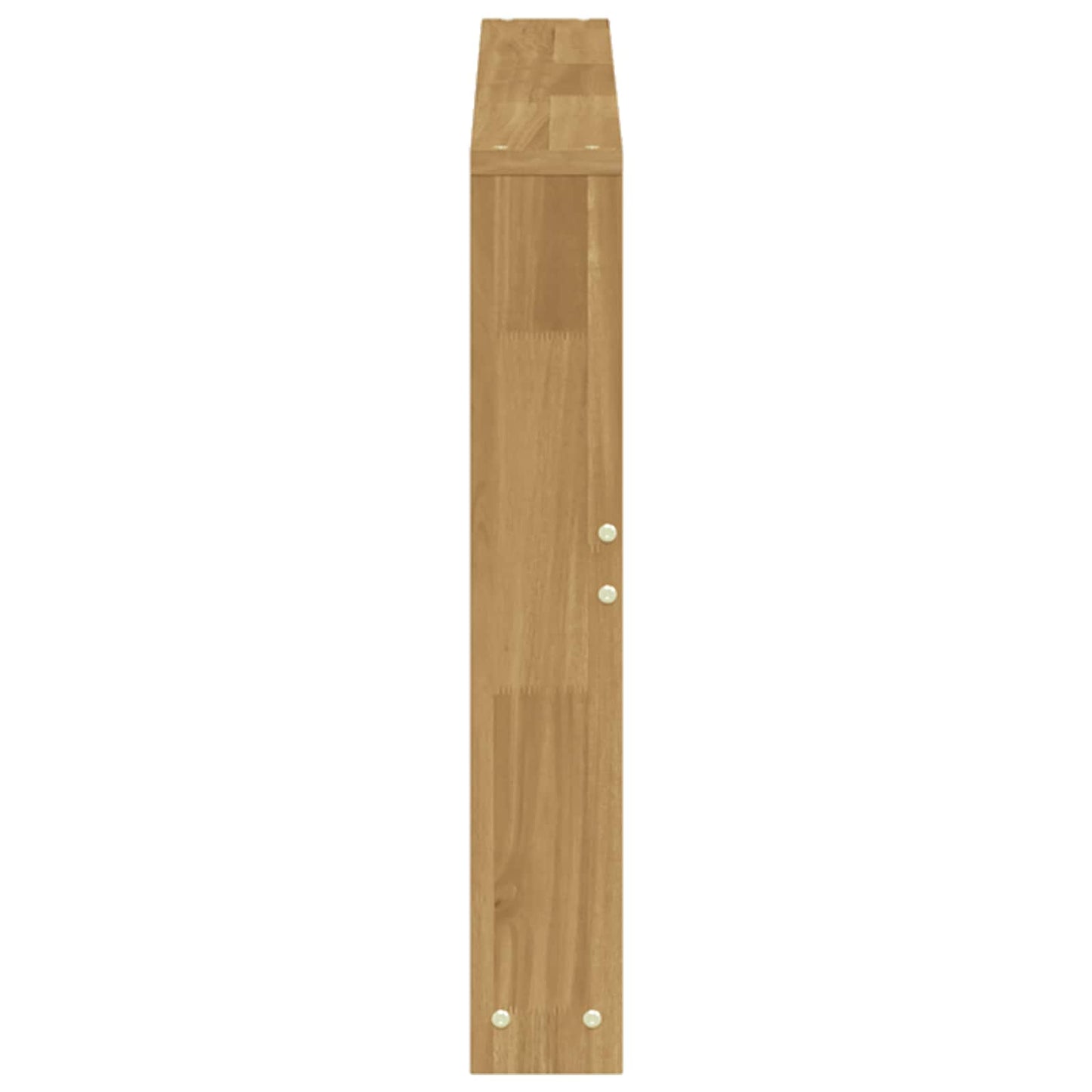 Armlænsmodul 2 stk. Hvid 78,5 x 10 x 61 cm Massivt Akacietræ