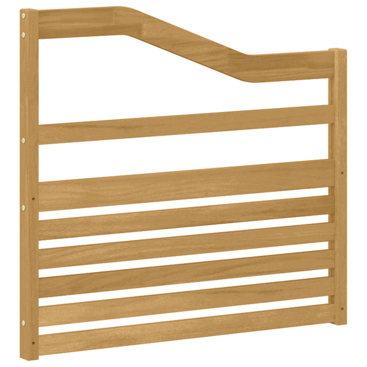 Armstøtte Modul 2 stk. Hvid 79 x 4 x 73 cm Massivt Akacietræ