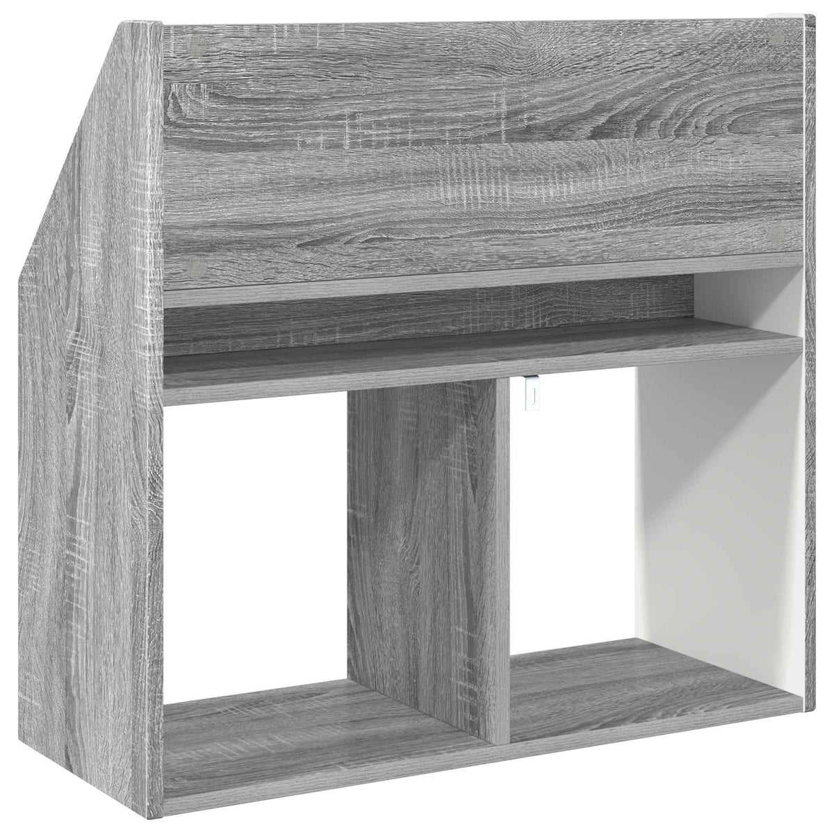 Børnebogreol Grå Sonoma 72,5 x 29,5 x 69 cm Konstrueret træ