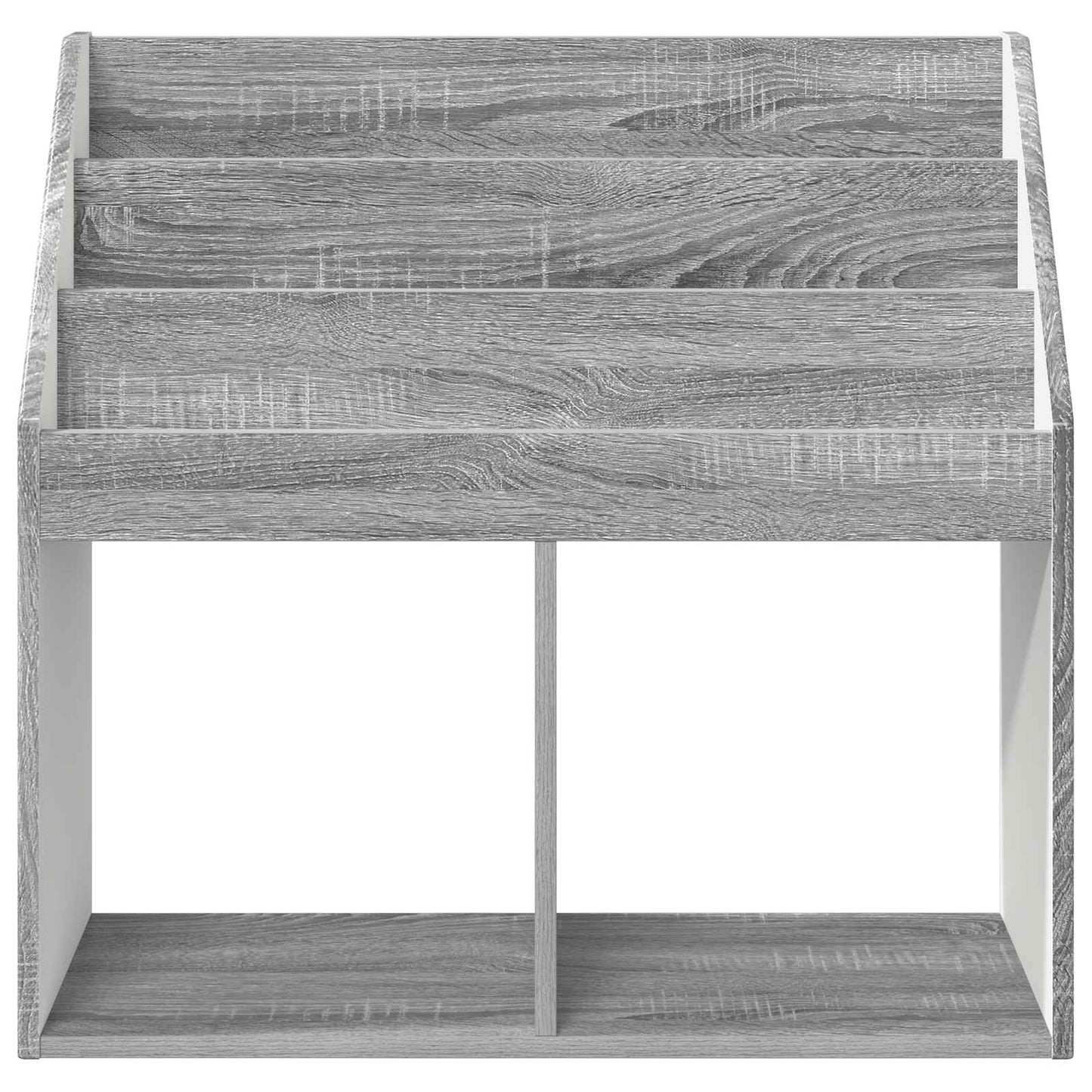 Børnebogreol Grå Sonoma 72,5 x 29,5 x 69 cm Konstrueret træ