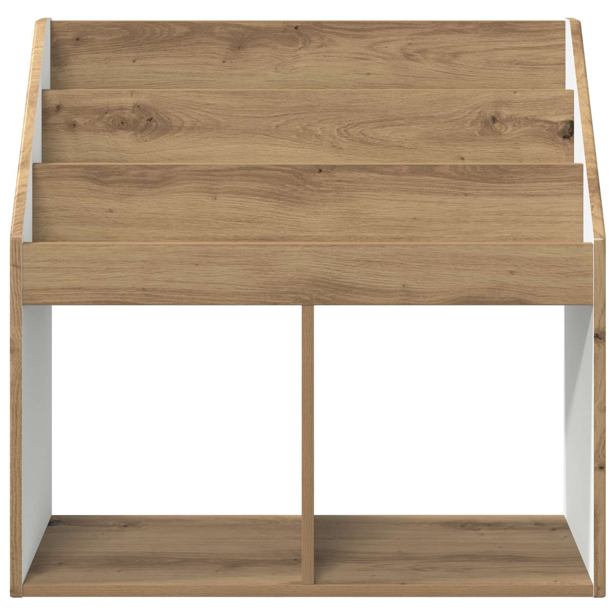 Børnebogreol Artisan Egetræ 72,5 x 29,5 x 69 cm Konstrueret træ