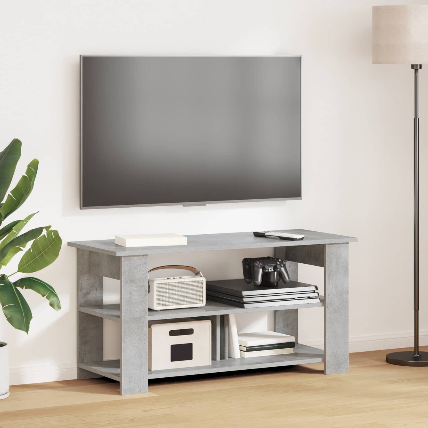 TV stand Beton Grå 100 x 40 x 50 cm