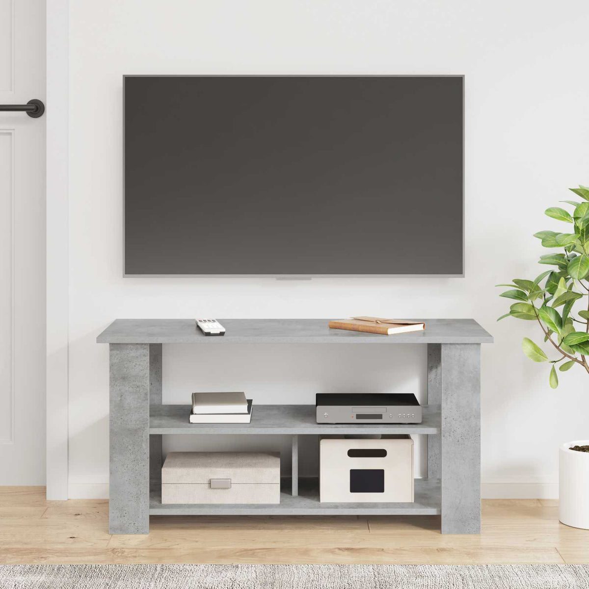 TV stand Beton Grå 100 x 40 x 50 cm