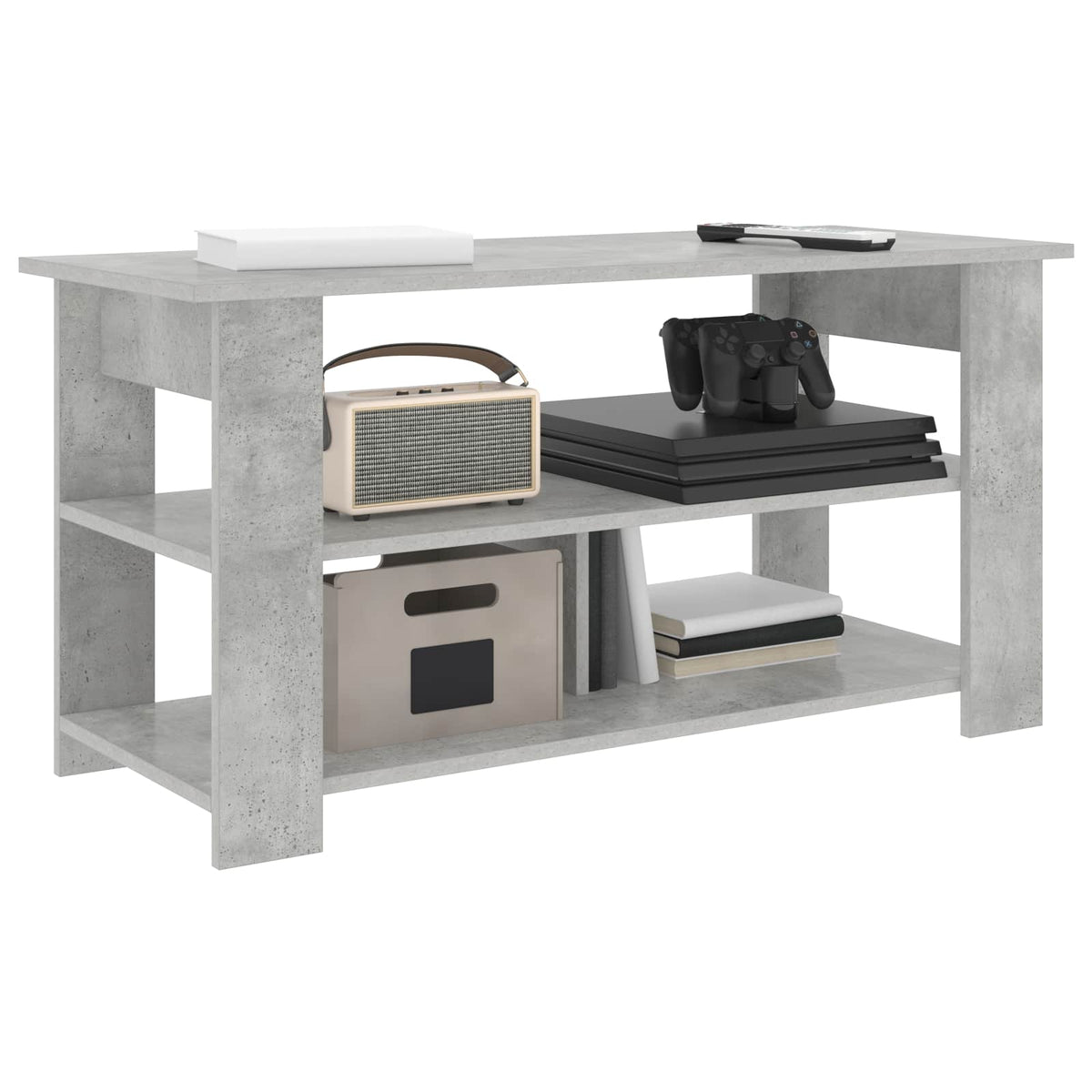 TV stand Beton Grå 100 x 40 x 50 cm