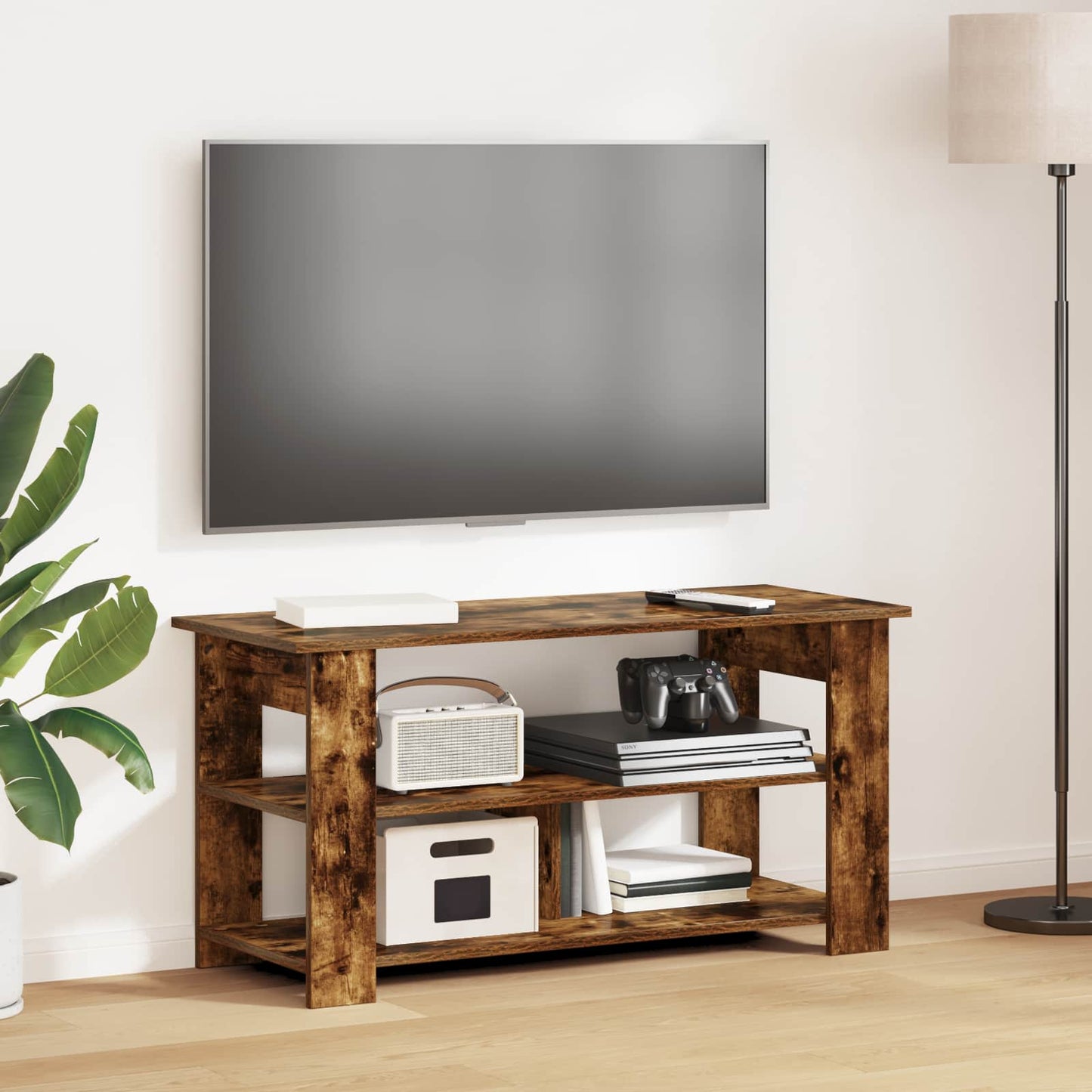 TV stand Røget eg 100 x 40 x 50 cm