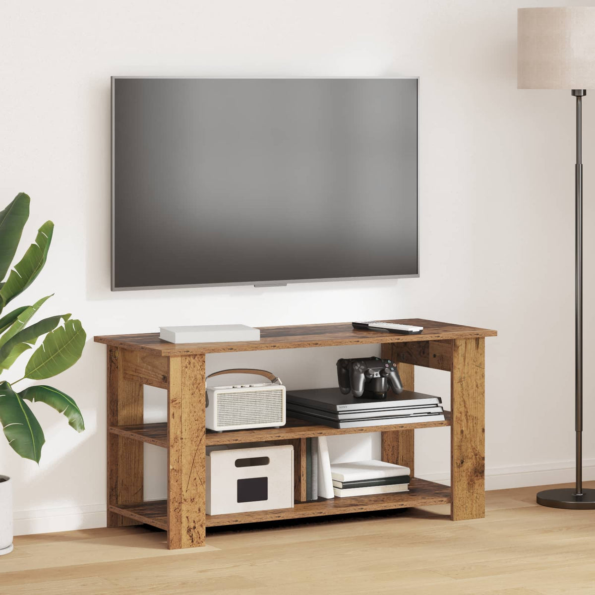 TV stand Gammelt træ 100 x 40 x 50 cm