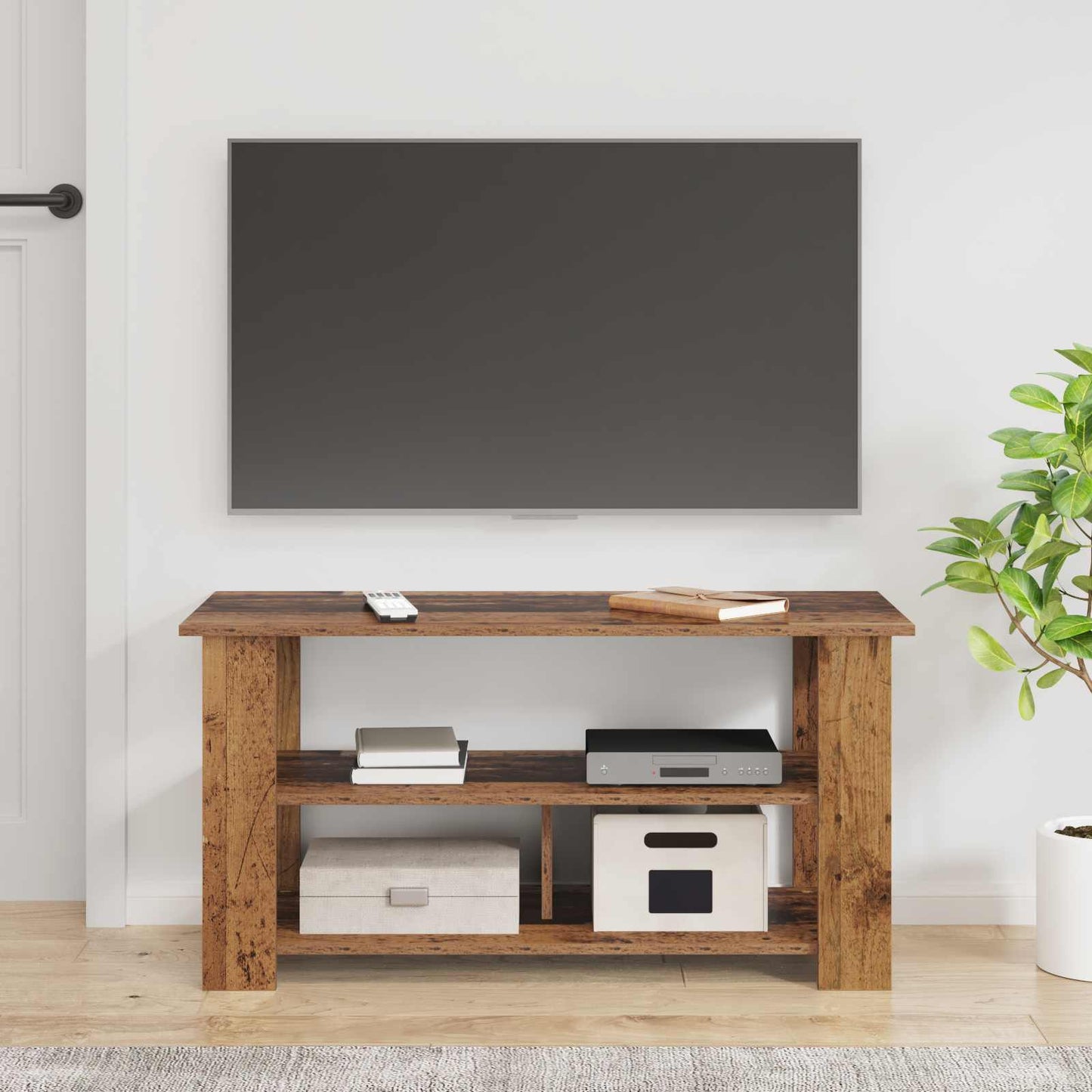 TV stand Gammelt træ 100 x 40 x 50 cm
