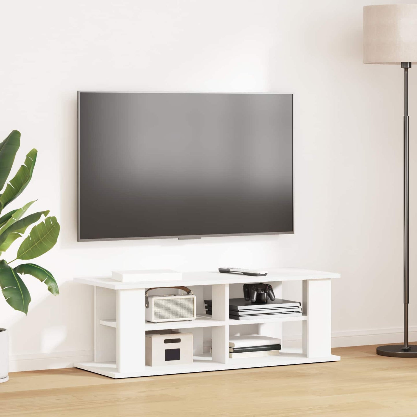 TV stand Hvid 96 x 35 x 33,5 cm