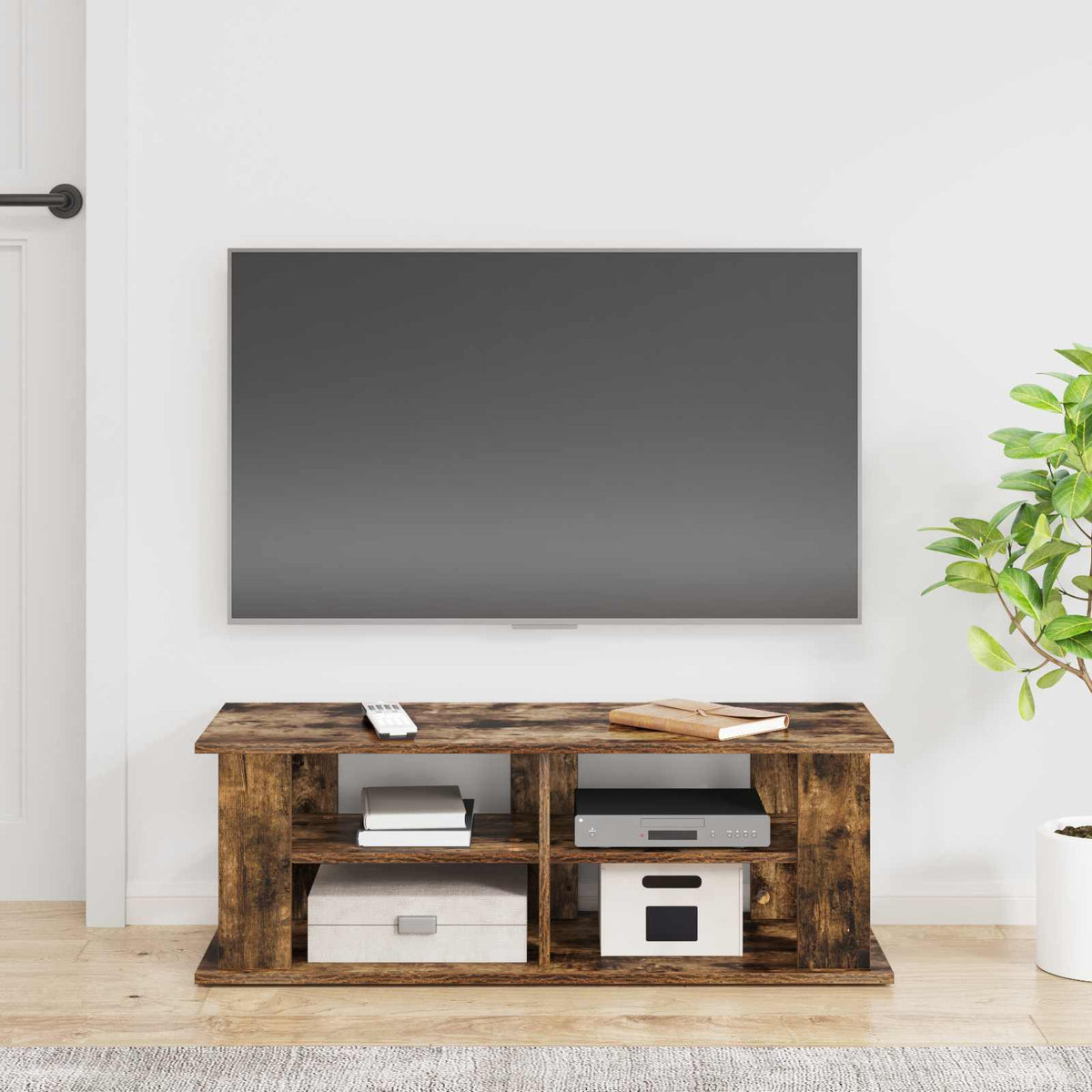 TV stand Røget eg 96 x 35 x 33,5 cm