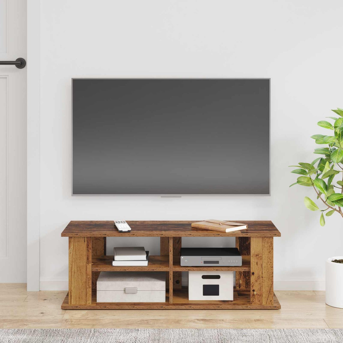 TV stand Gammelt træ 96 x 35 x 33,5 cm