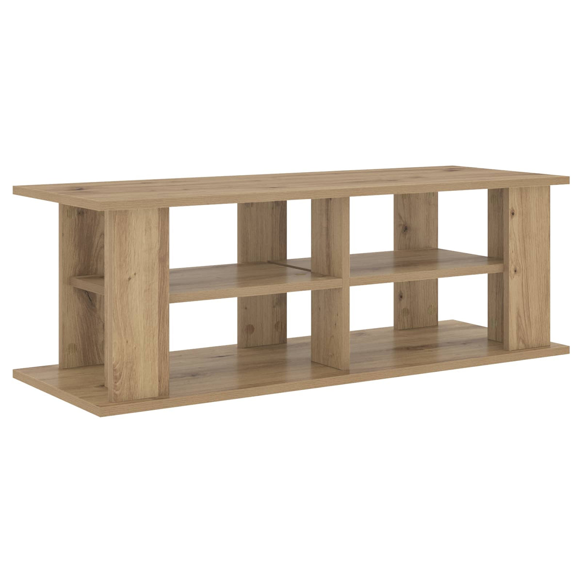TV stand 96 x 35 x 33,5 cm Artisan Egetræ Konstrueret træ