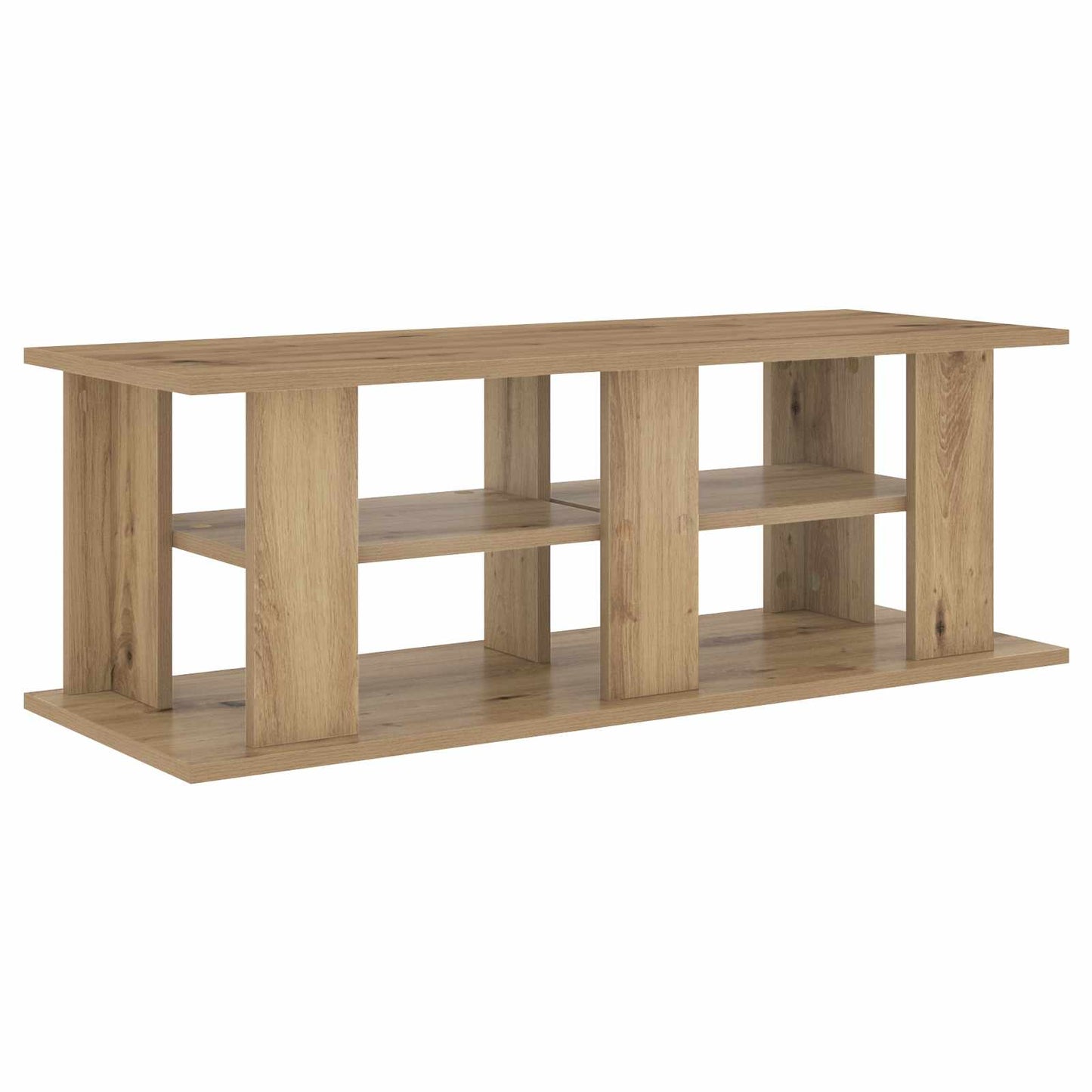 TV stand 96 x 35 x 33,5 cm Artisan Egetræ Konstrueret træ