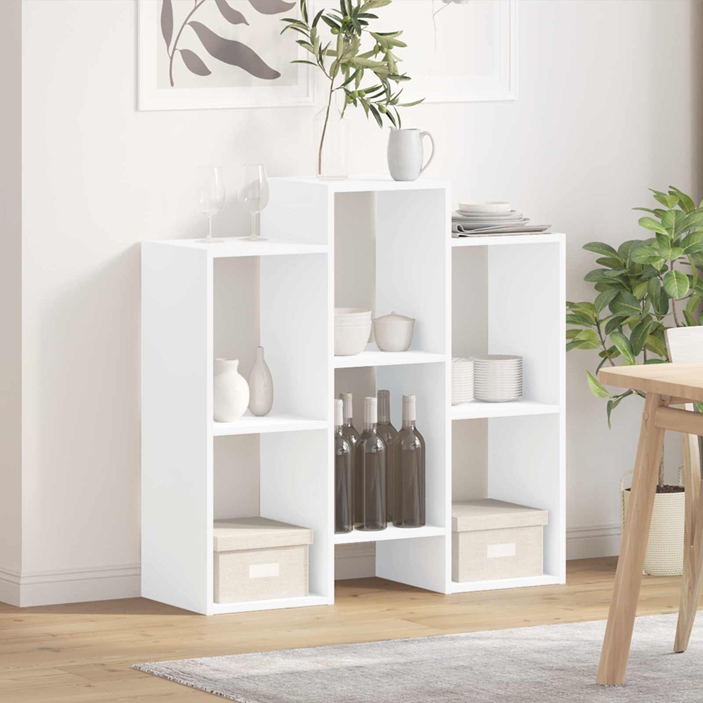 Sideboard Hvid 90 x 30 x 90 cm