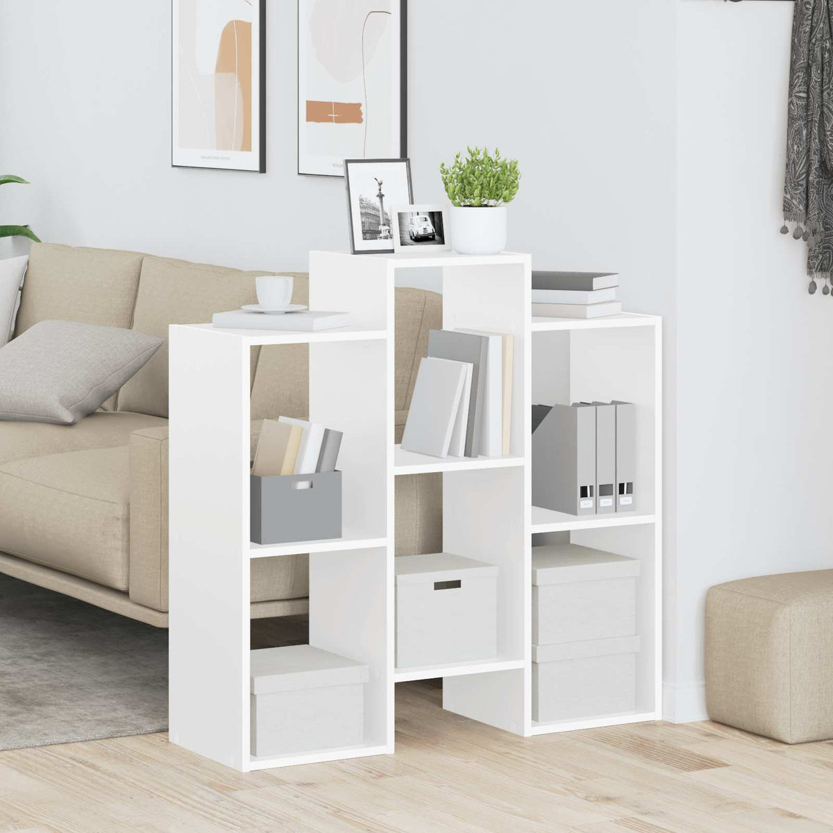 Sideboard Hvid 90 x 30 x 90 cm