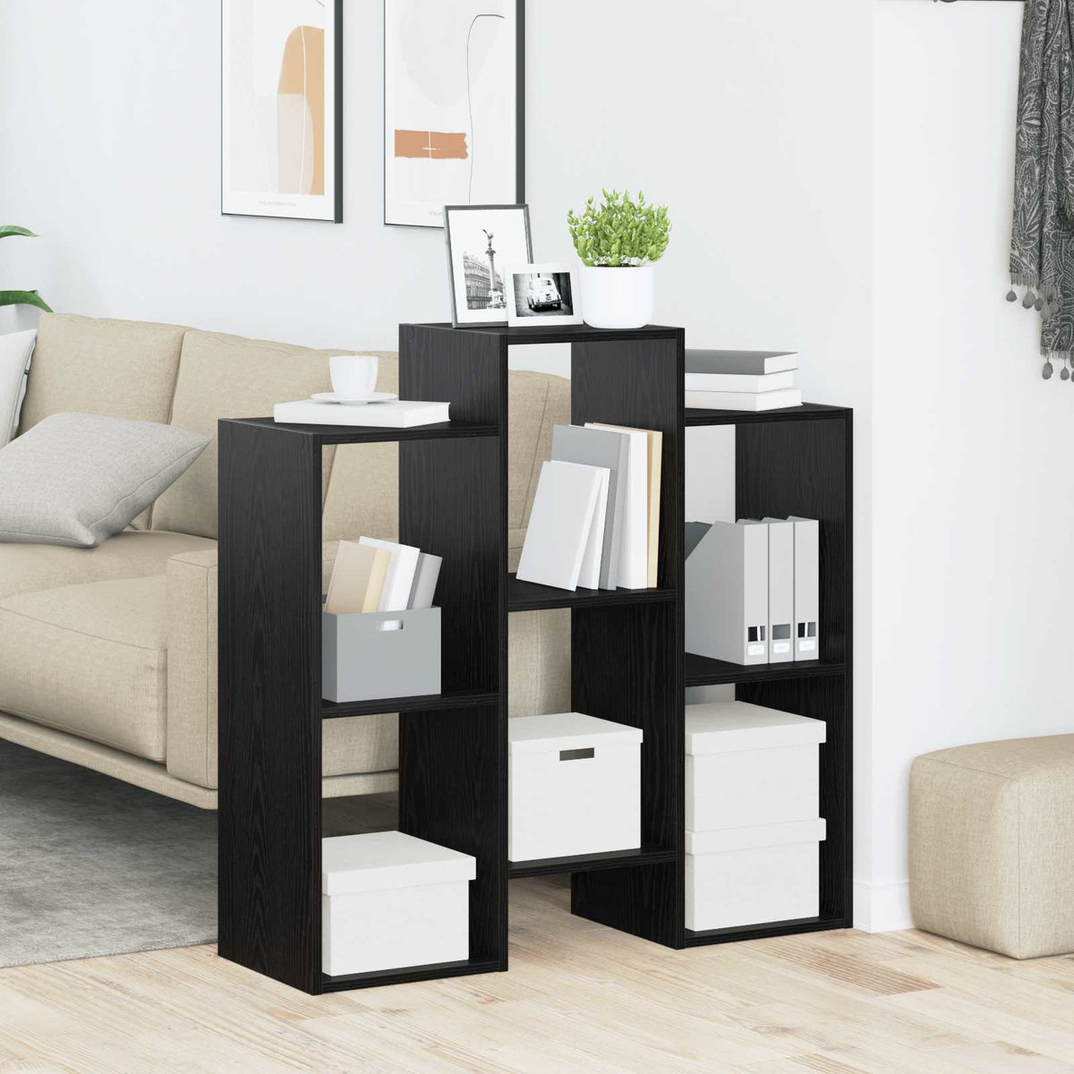 Sideboard Sort eg 90 x 30 x 90 cm