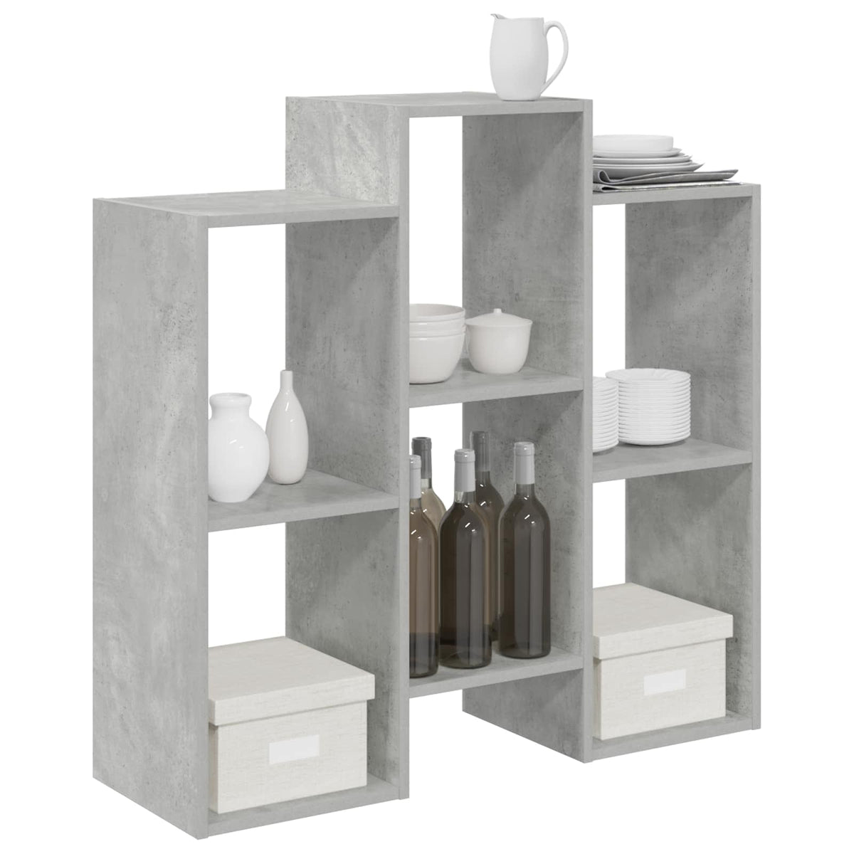 Sideboard Beton Grå 90 x 30 x 90 cm