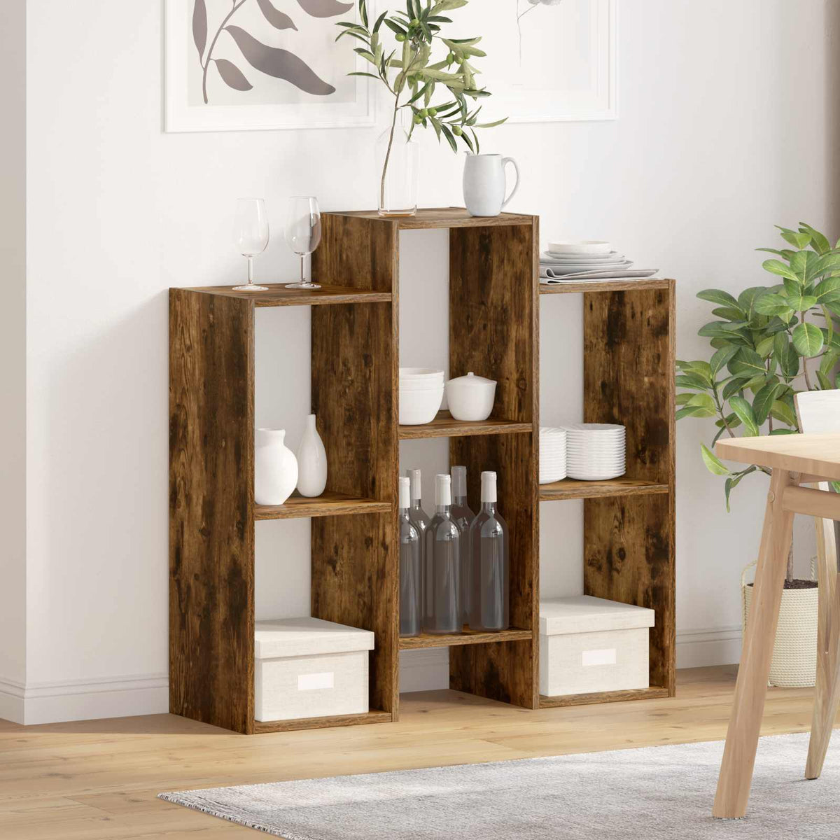 Sideboard Røget eg 90 x 30 x 90 cm