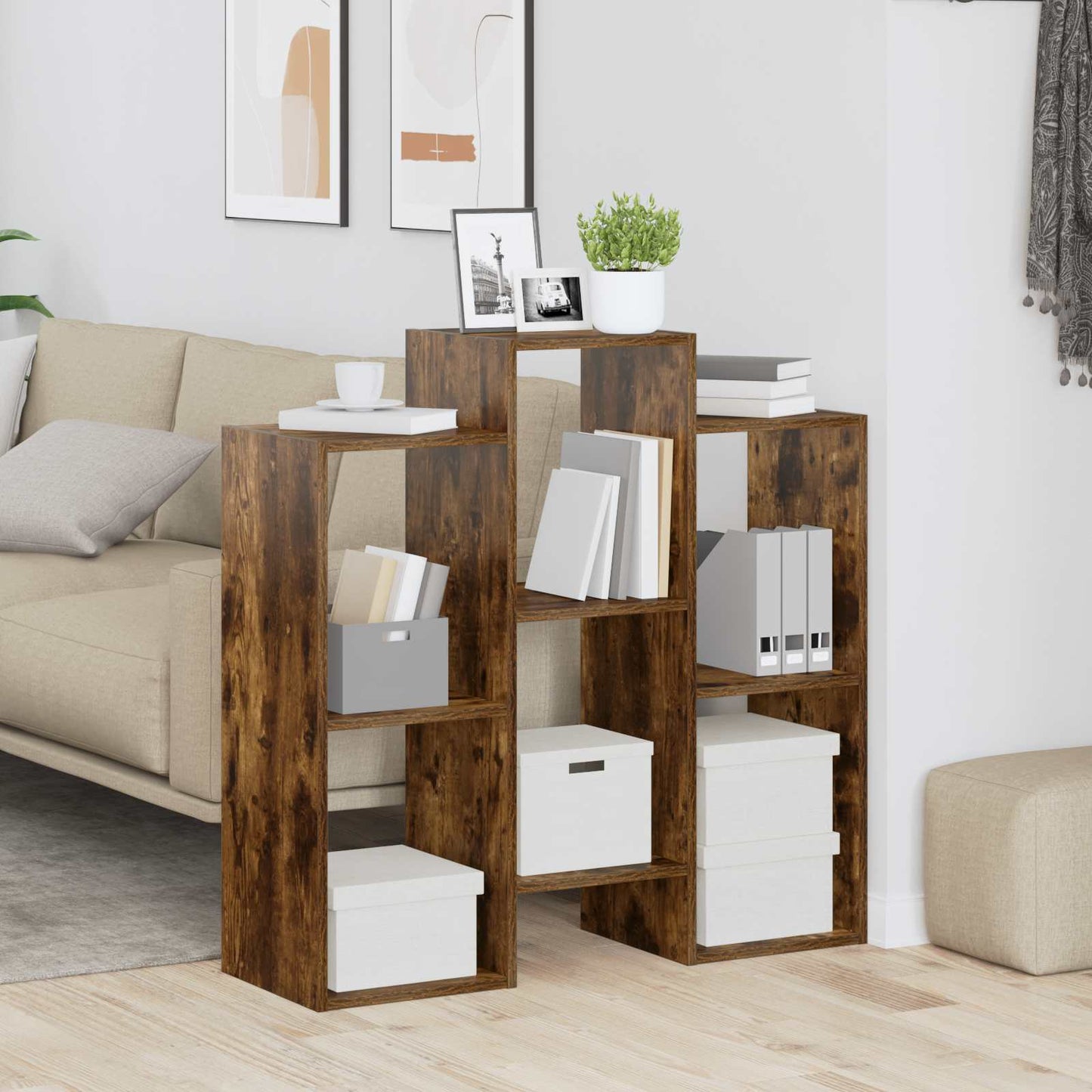 Sideboard Røget eg 90 x 30 x 90 cm
