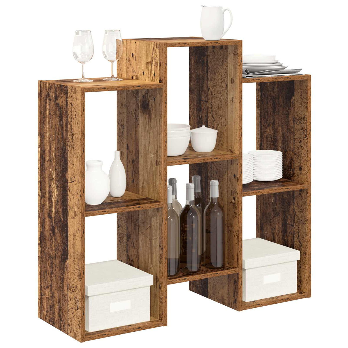 Sideboard Gammelt træ 90 x 30 x 90 cm