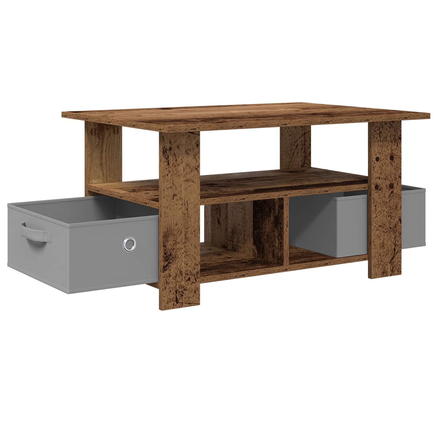 Sofabord Gammelt træ 77 x 55 x 42 cm Konstrueret træ