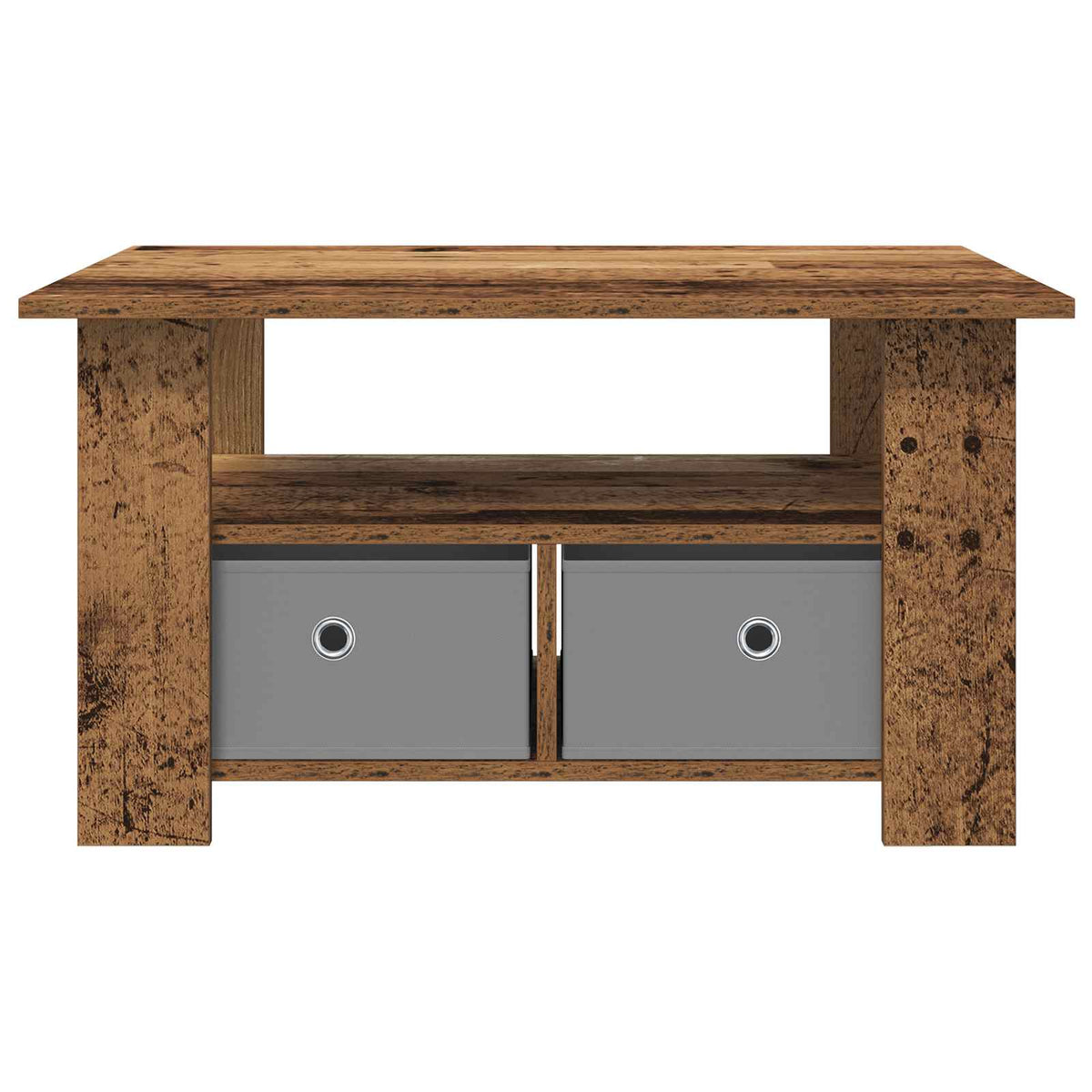 Sofabord Gammelt træ 77 x 55 x 42 cm Konstrueret træ