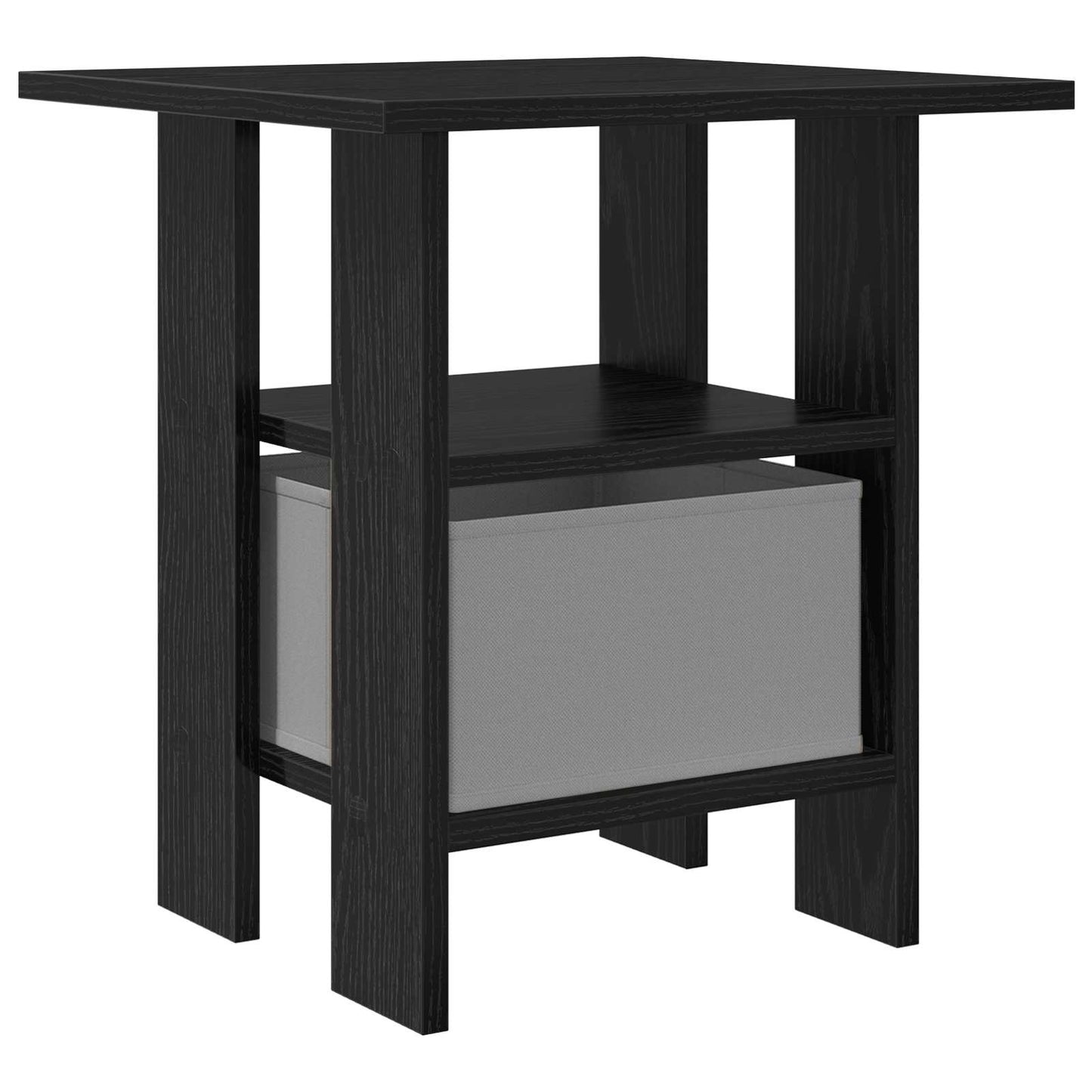 Sengebord Sort eg 41 x 40 x 45 cm Konstrueret træ
