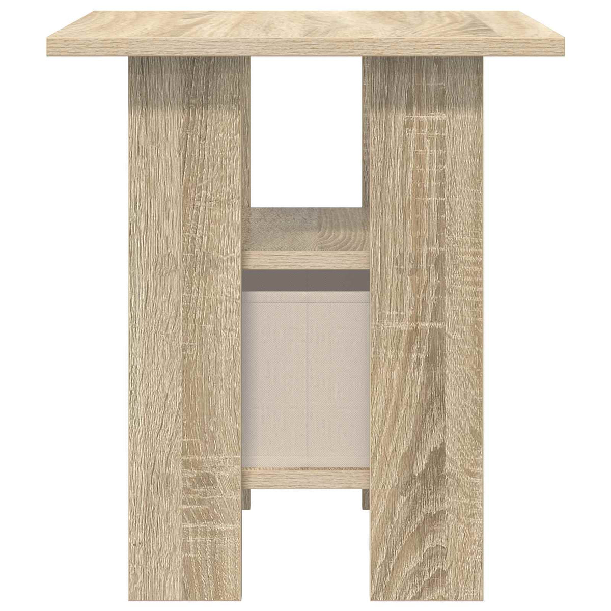 Sengebord 2 stk. Sonoma eg 41 x 40 x 45 cm Konstrueret træ