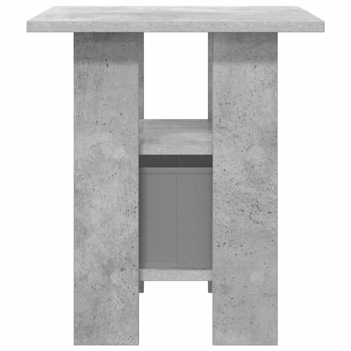Sengebord Beton Grå 41 x 40 x 45 cm Konstrueret træ