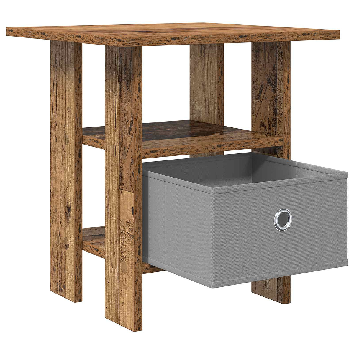 Sengebord Gammelt træ 41 x 40 x 45 cm Konstrueret træ