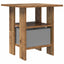Sengebord 2 stk. Gammelt træ 41 x 40 x 45 cm Konstrueret træ