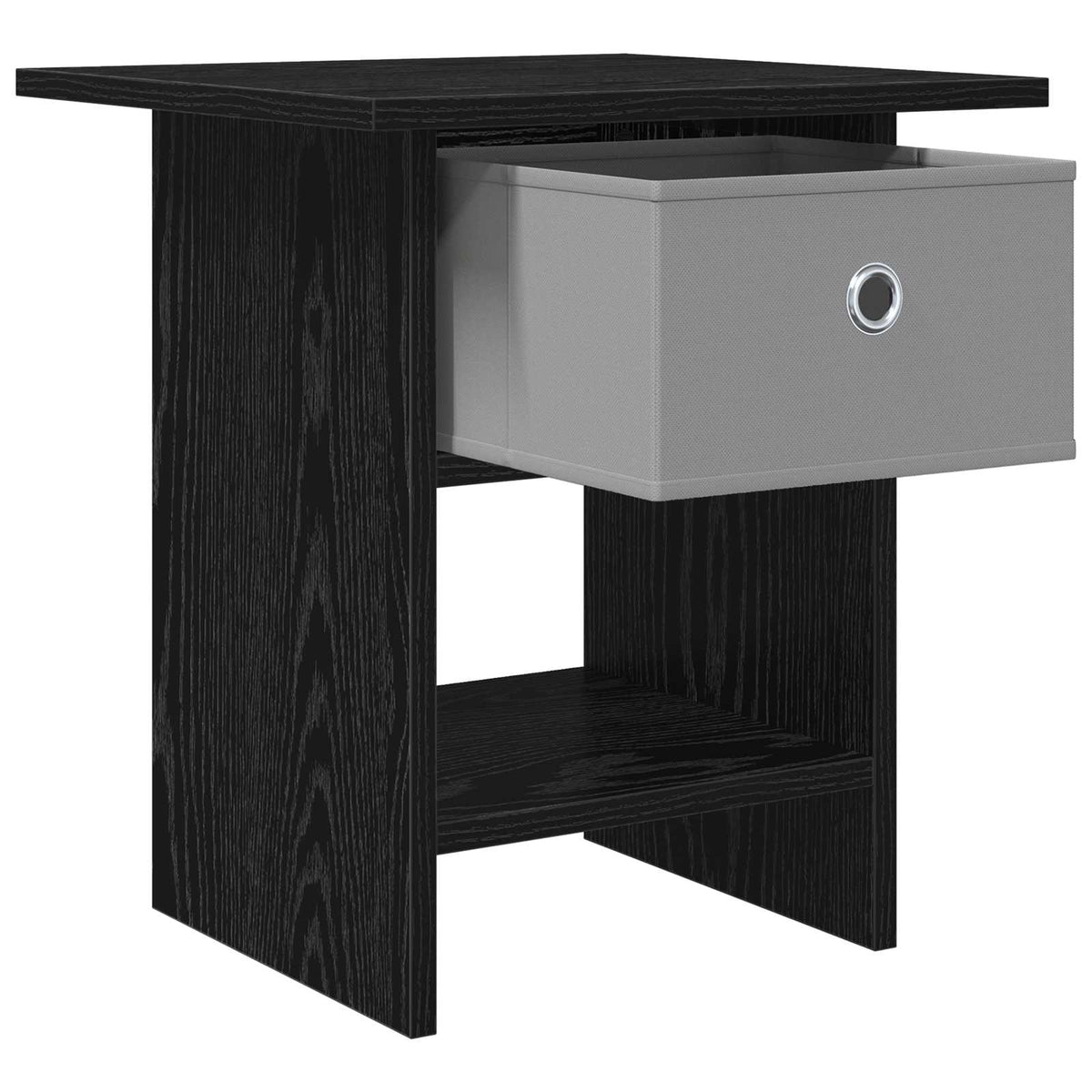 Sengebord Sort eg 41 x 40 x 45 cm Konstrueret træ