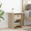 Sengebord Sonoma eg 41 x 40 x 45 cm Konstrueret træ