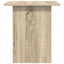 Sengebord Sonoma eg 41 x 40 x 45 cm Konstrueret træ