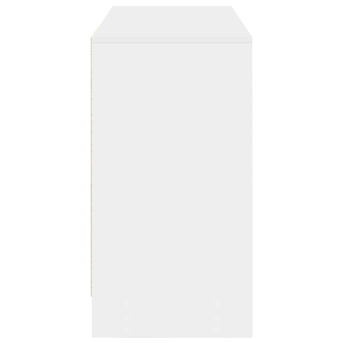 Bord Hvid 100 x 40 x 75 cm Konstrueret træ