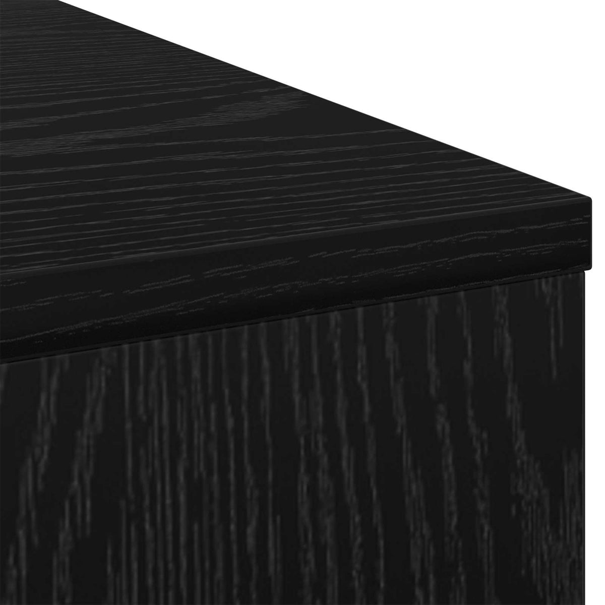 Bord Sort eg 100 x 40 x 75 cm Konstrueret træ