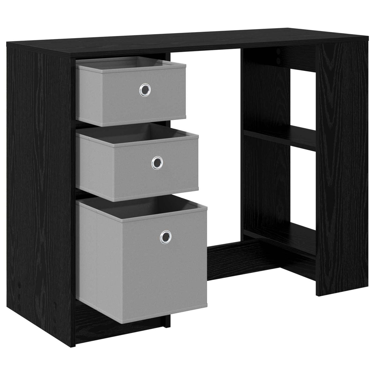 Bord Sort eg 100 x 40 x 75 cm Konstrueret træ