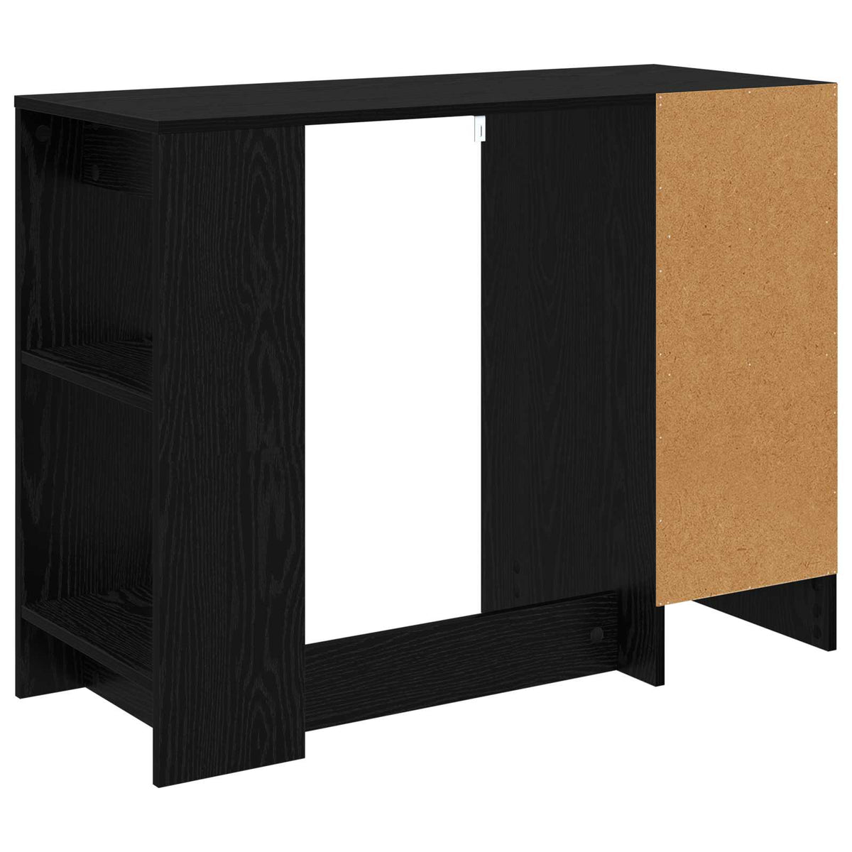 Bord Sort eg 100 x 40 x 75 cm Konstrueret træ