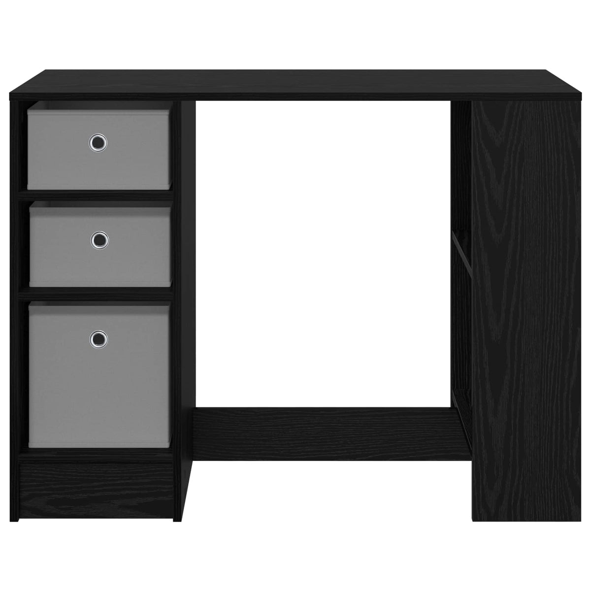 Bord Sort eg 100 x 40 x 75 cm Konstrueret træ