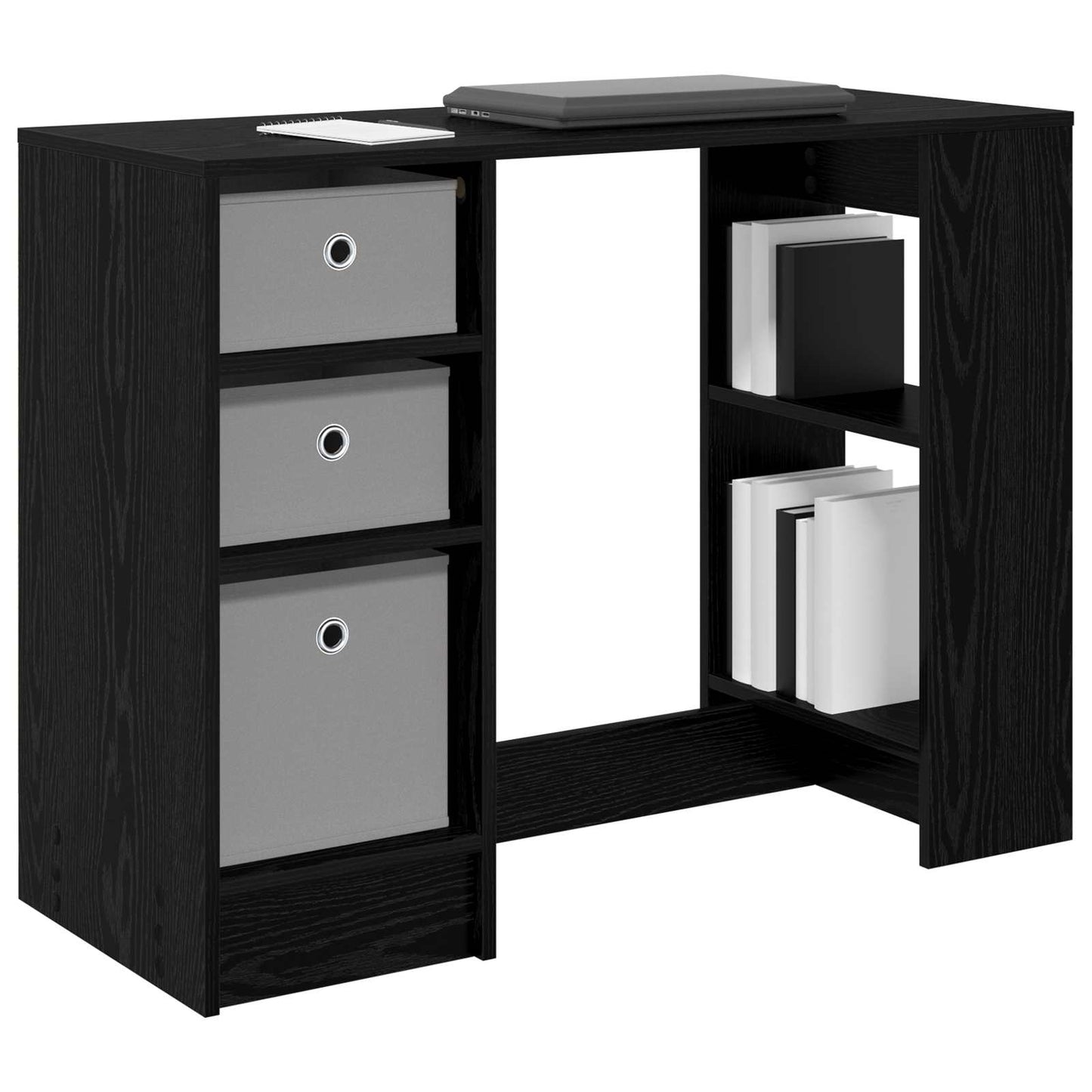 Bord Sort eg 100 x 40 x 75 cm Konstrueret træ