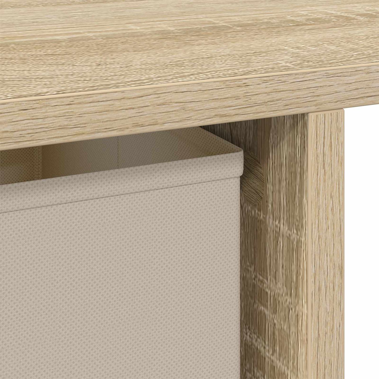 Bord Sonoma eg 100 x 40 x 75 cm Konstrueret træ